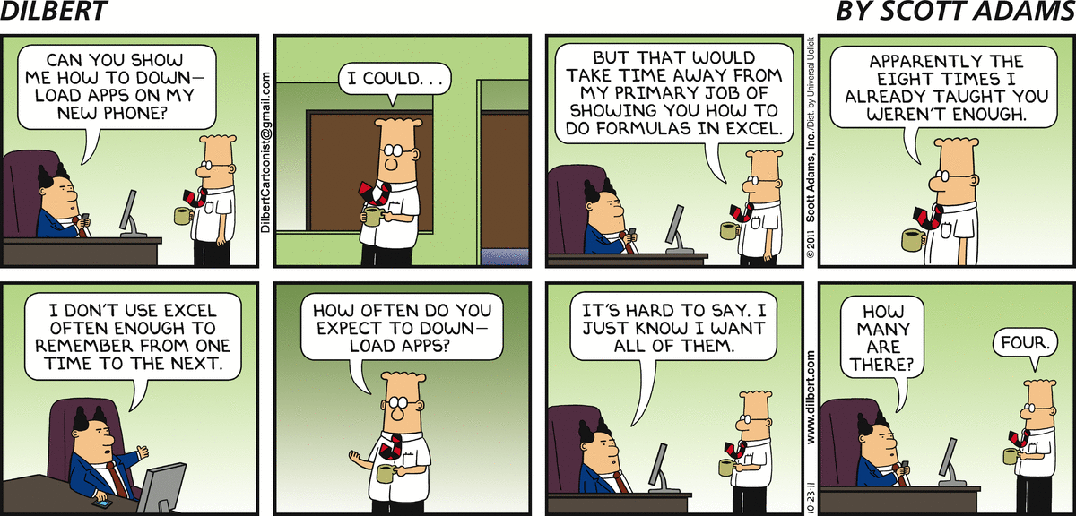 Dilbert Cartoon